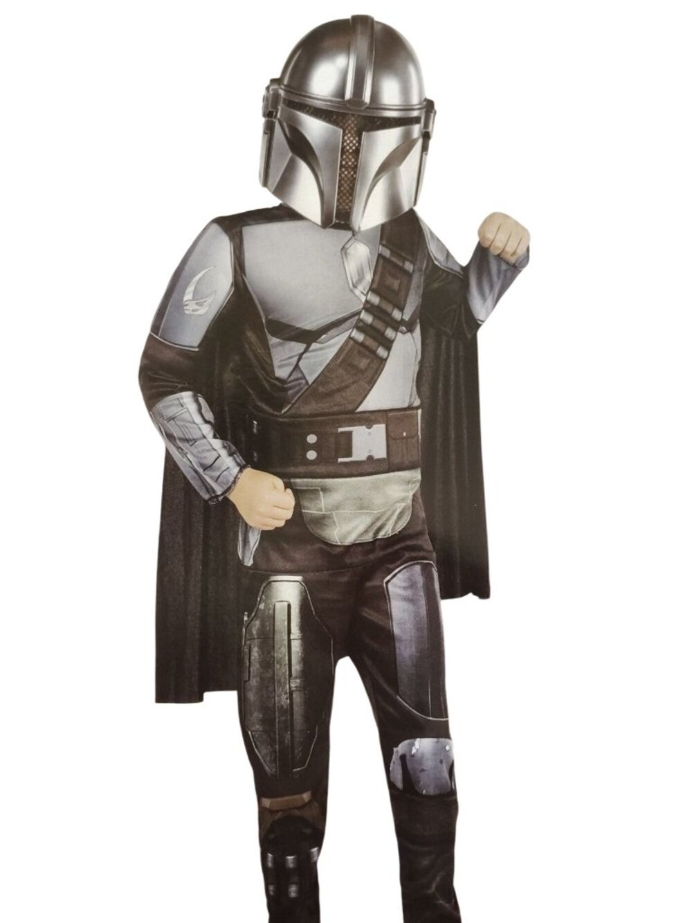 Jazwares Boys S (6/7) Star Wars Mandalorian Complete Halloween Costume Set